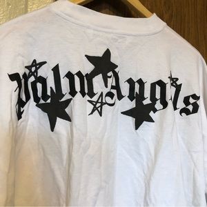 PALM ANGELS - STAR PRINT LONG SLEEVE SHIRT - SIZE SMALL